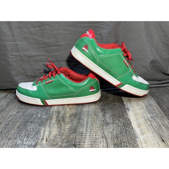 Vintage Pro Keds Royal Court Jelly Bean Santa Hat Sneakers Shoes Mens 14 PM1445